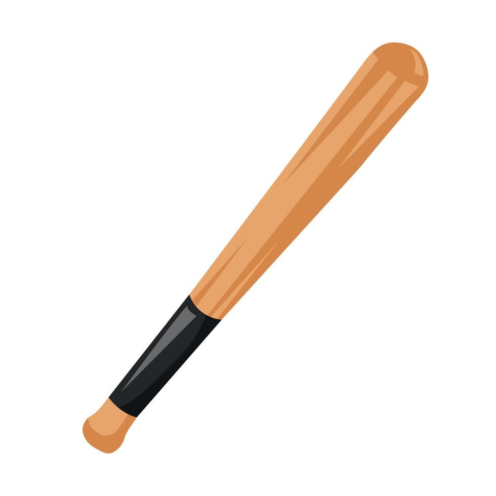 baseball bat sport equipment vector