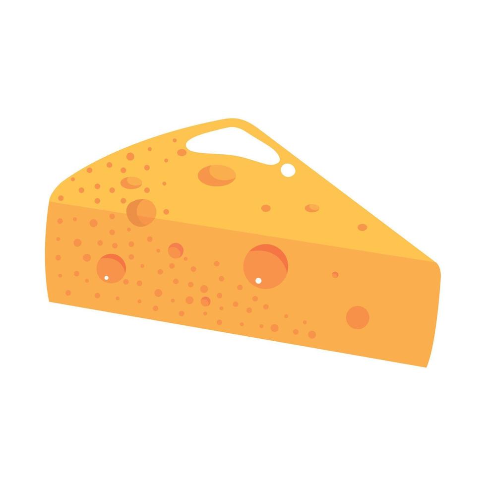 producto lácteo de queso vector