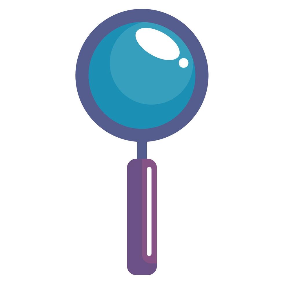 magnifying glass search vector