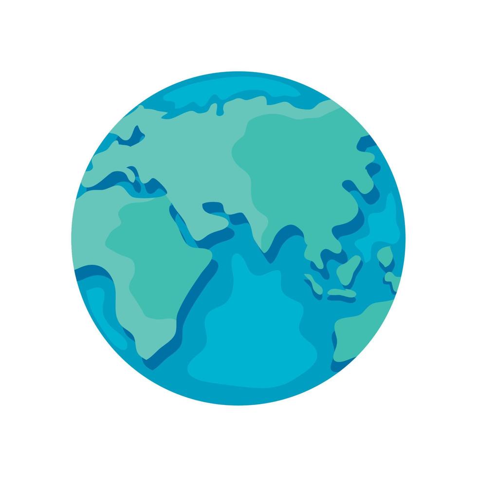 world planet earth vector