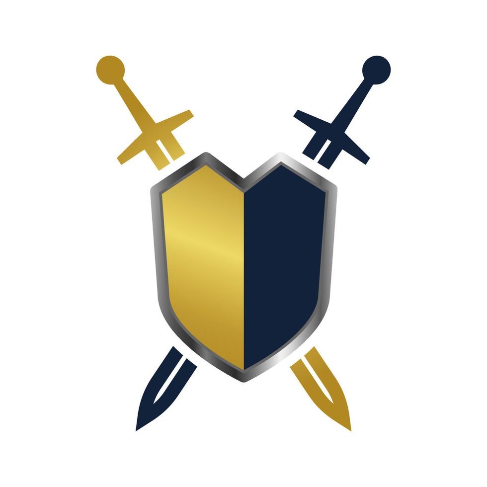 Royal Brand Luxury Heraldic Shield Crest Logo design vector template