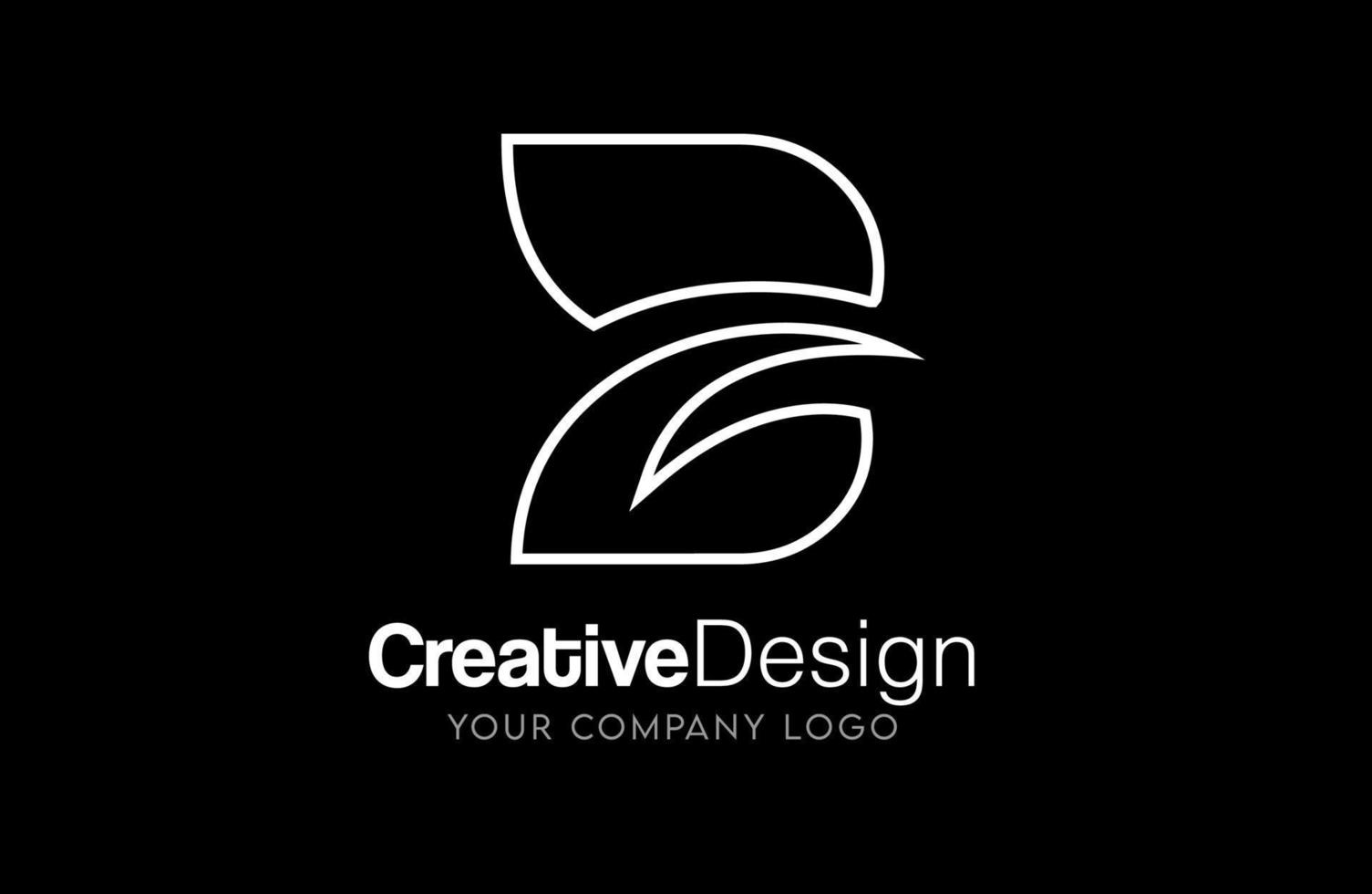 Business Letter B Logo Design monogram Line. Minimalist Creative and modern Icon Vector