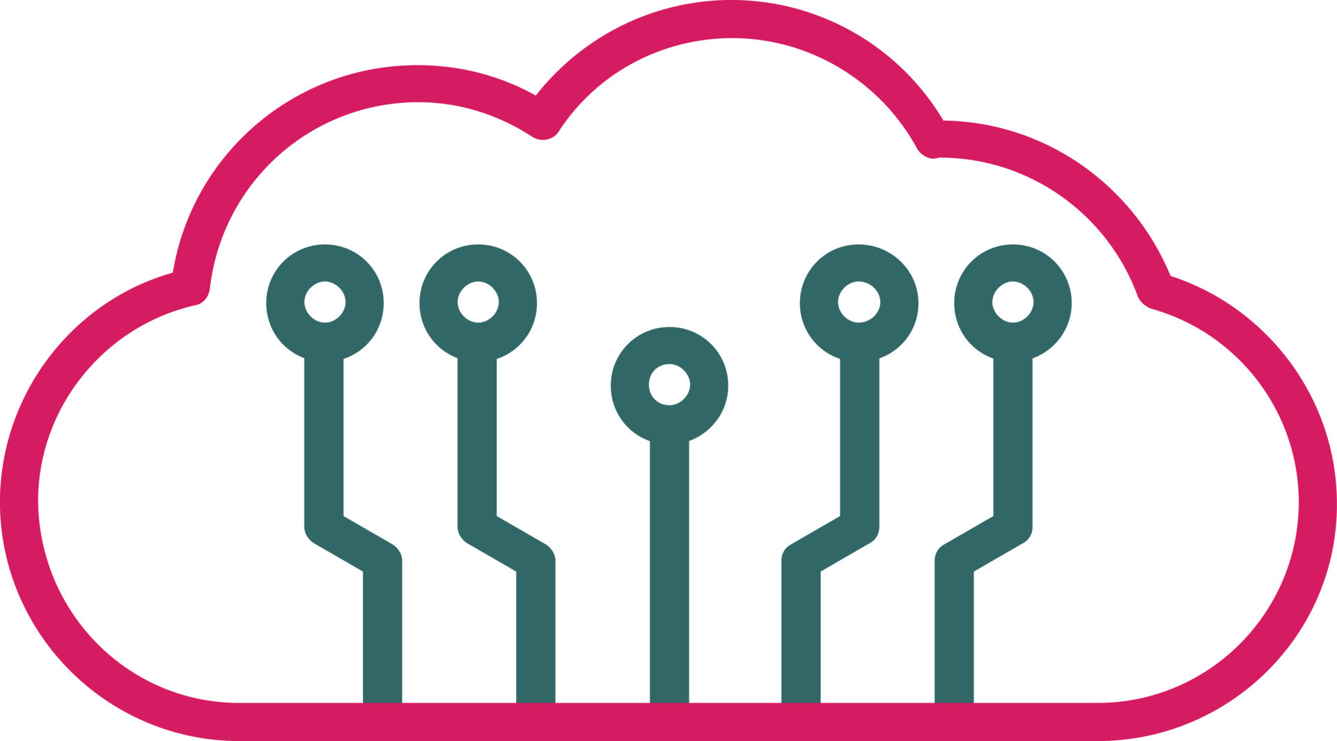 Cloud Line Two Color 14483868 Vector Art at Vecteezy