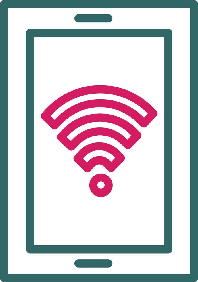 Wifi Vector Line Icon