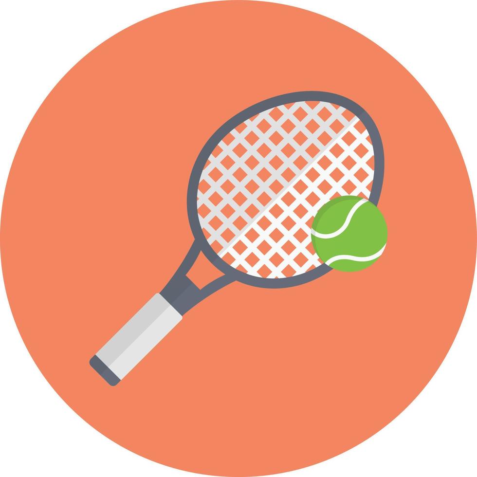 ilustración de vector de juego de tenis en un fondo. símbolos de calidad premium. iconos vectoriales para concepto y diseño gráfico.
