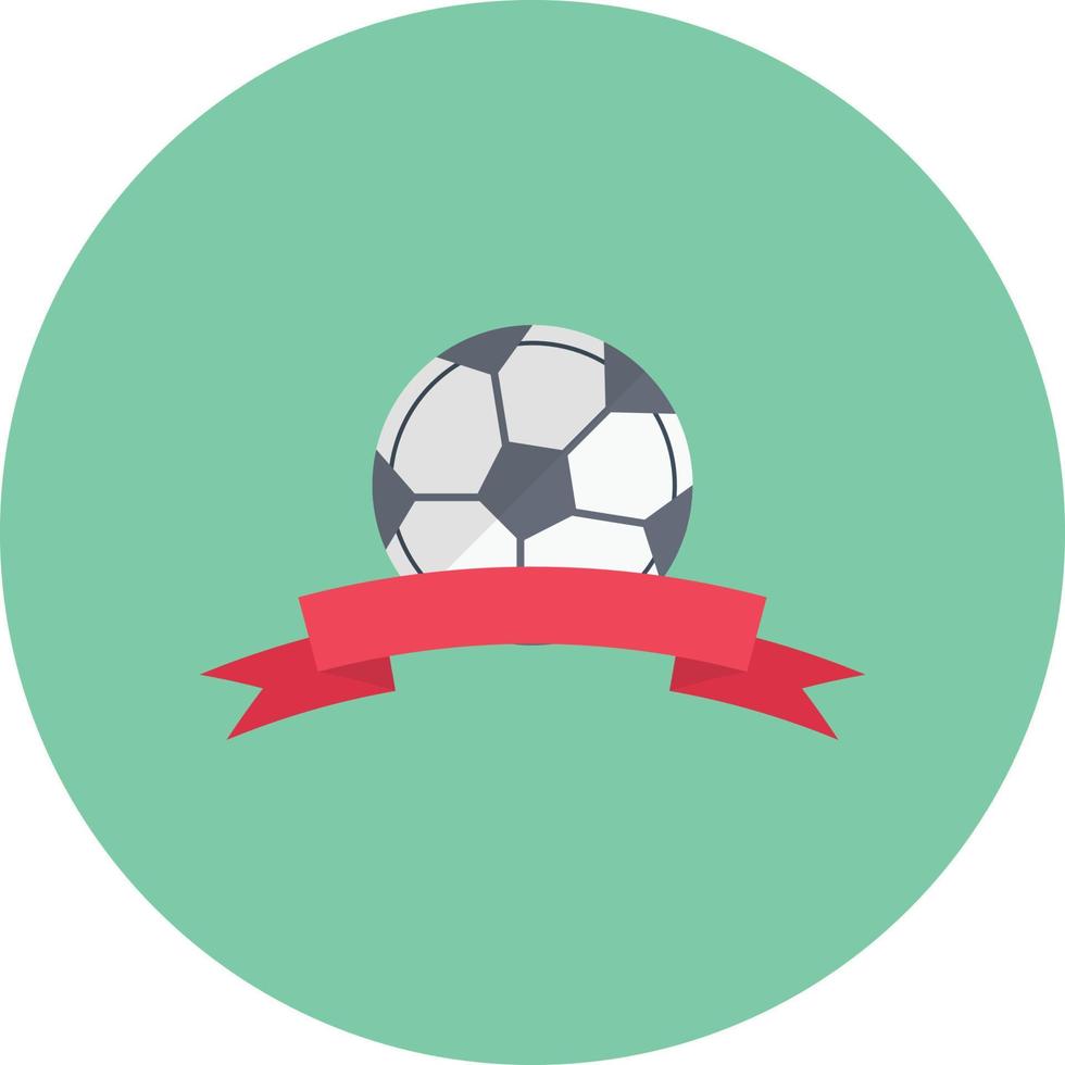 ilustración de vector de éxito de fútbol en un fondo. símbolos de calidad premium. iconos vectoriales para concepto y diseño gráfico.