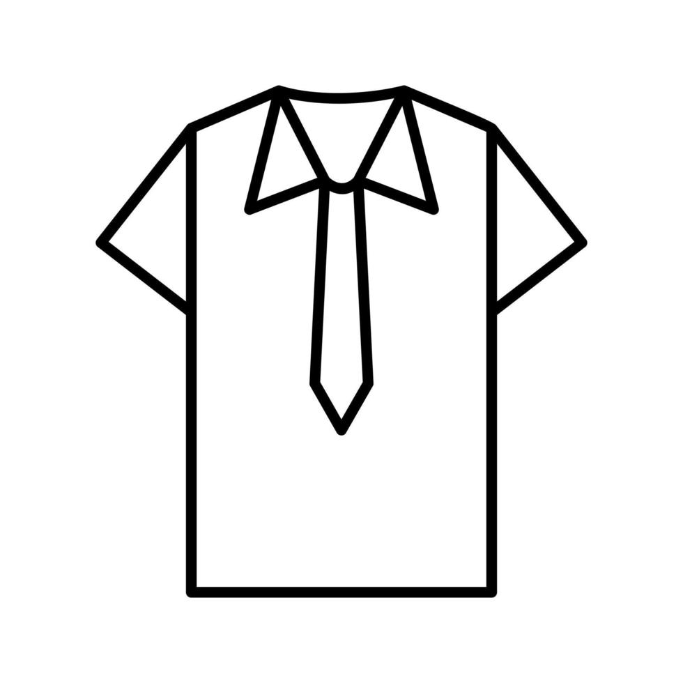 Shirt and Tie Vector Icon