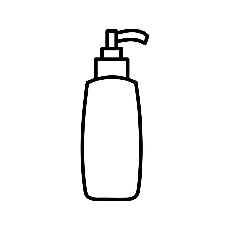 icono de vector de producto cosmético