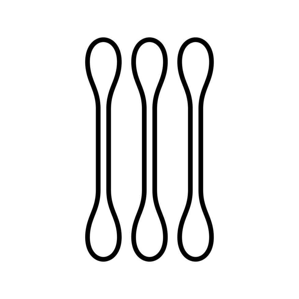 Cotton Bud Vector Icon