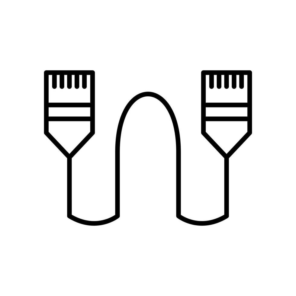 Internet Cable Vector Icon