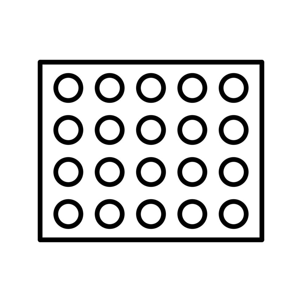 Colored Palette Vector Icon