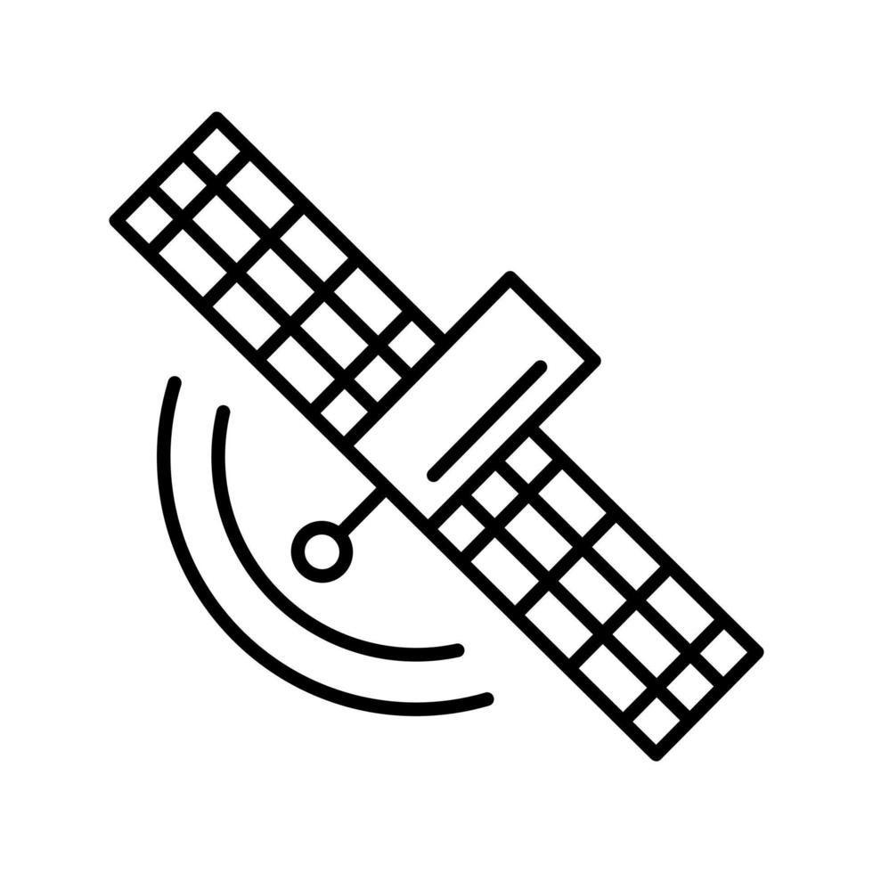 8 - satélite .eps vector