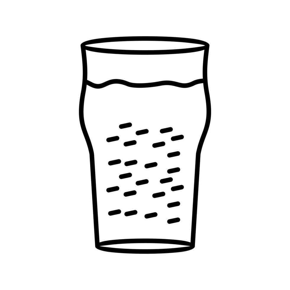 Pint of Beer Vector Icon