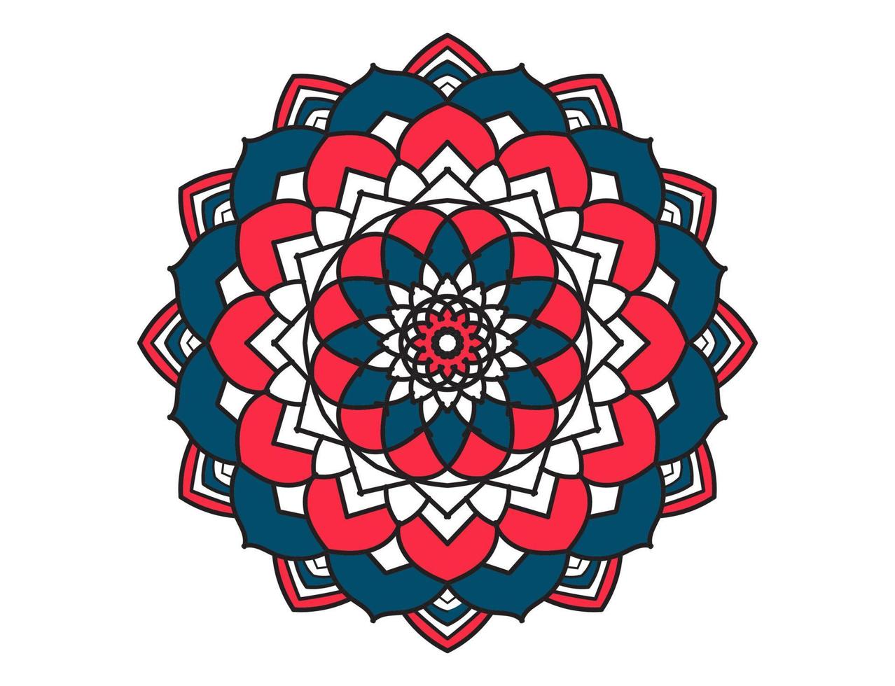 Mandala Design, mandala design for coloring page vector