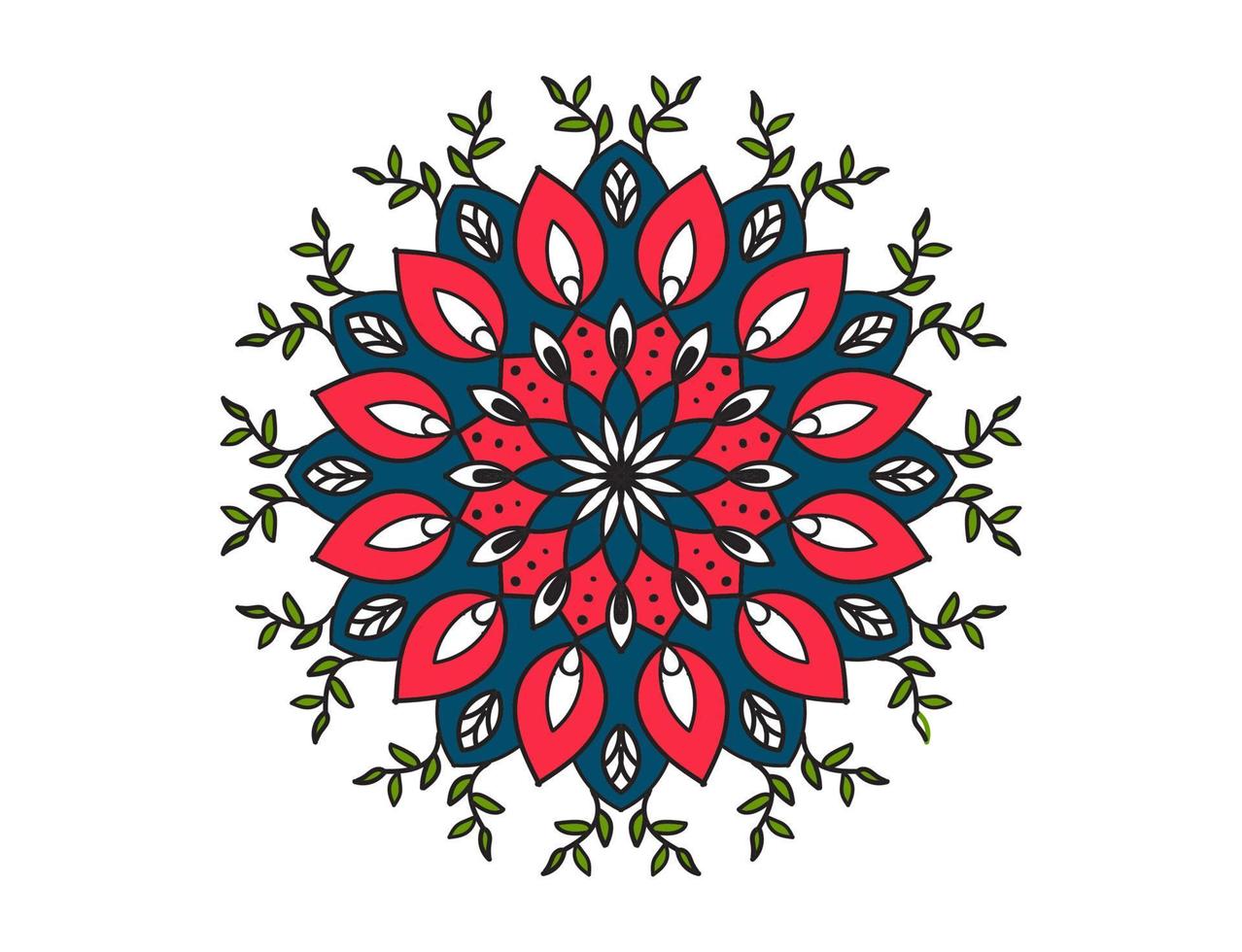 Mandala Design, mandala design for coloring page vector