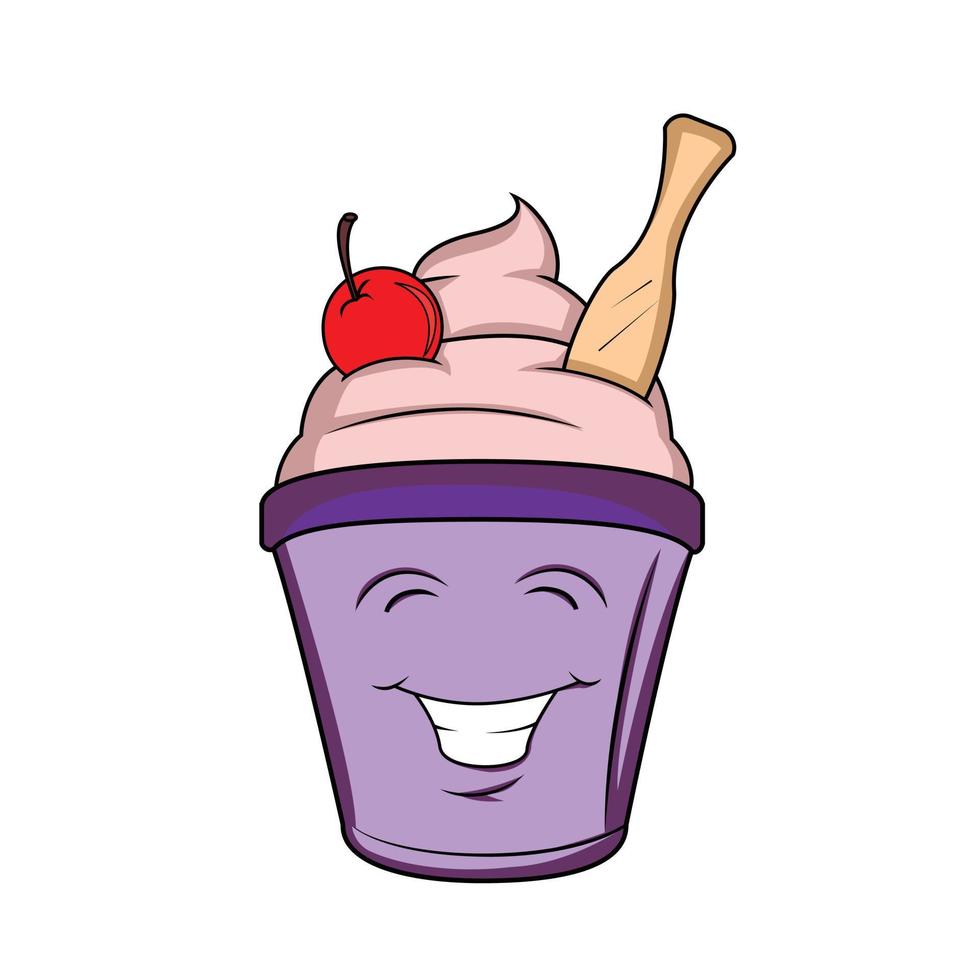 Ice Cream Illustration vector