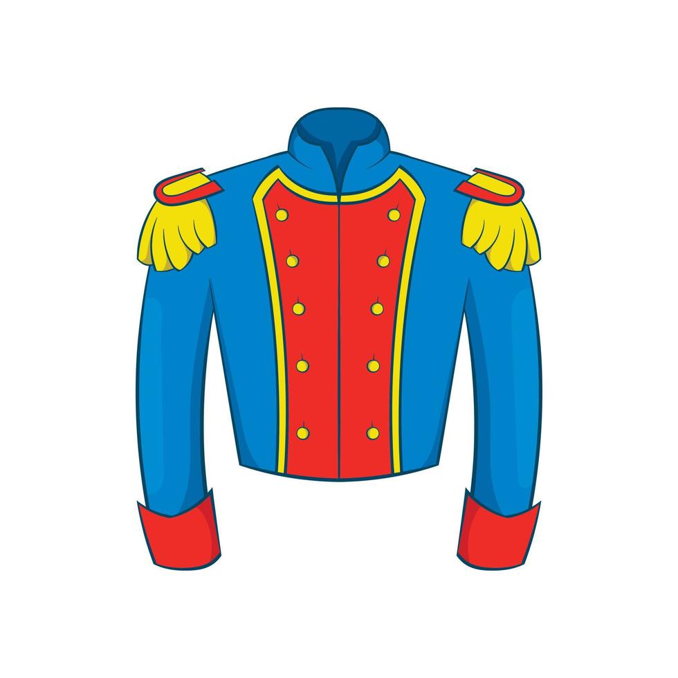 French historical uniform of soldier icon vector