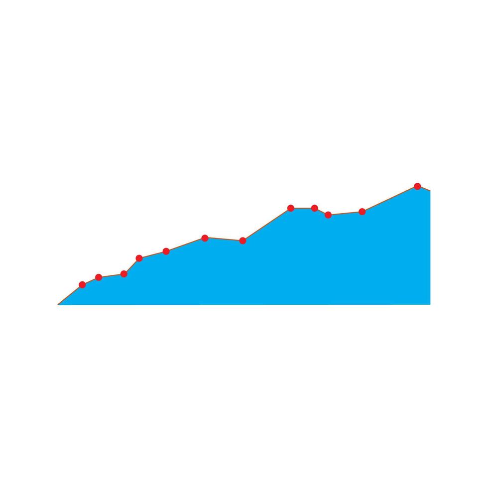 income cycle or chart icon vector