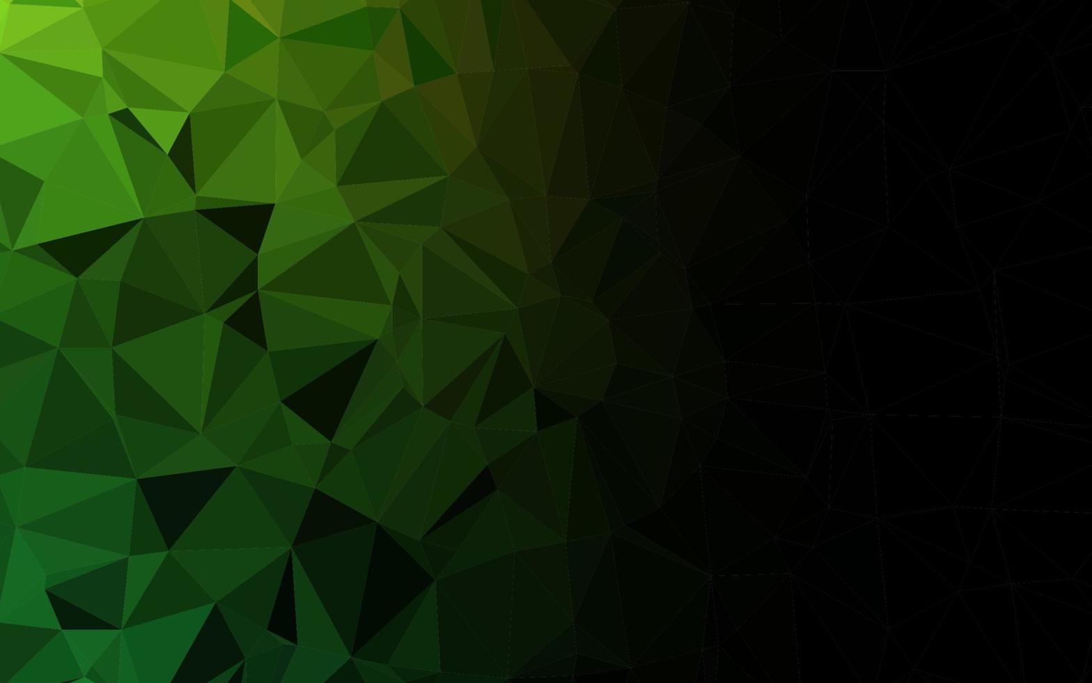 Light Green vector low poly texture.