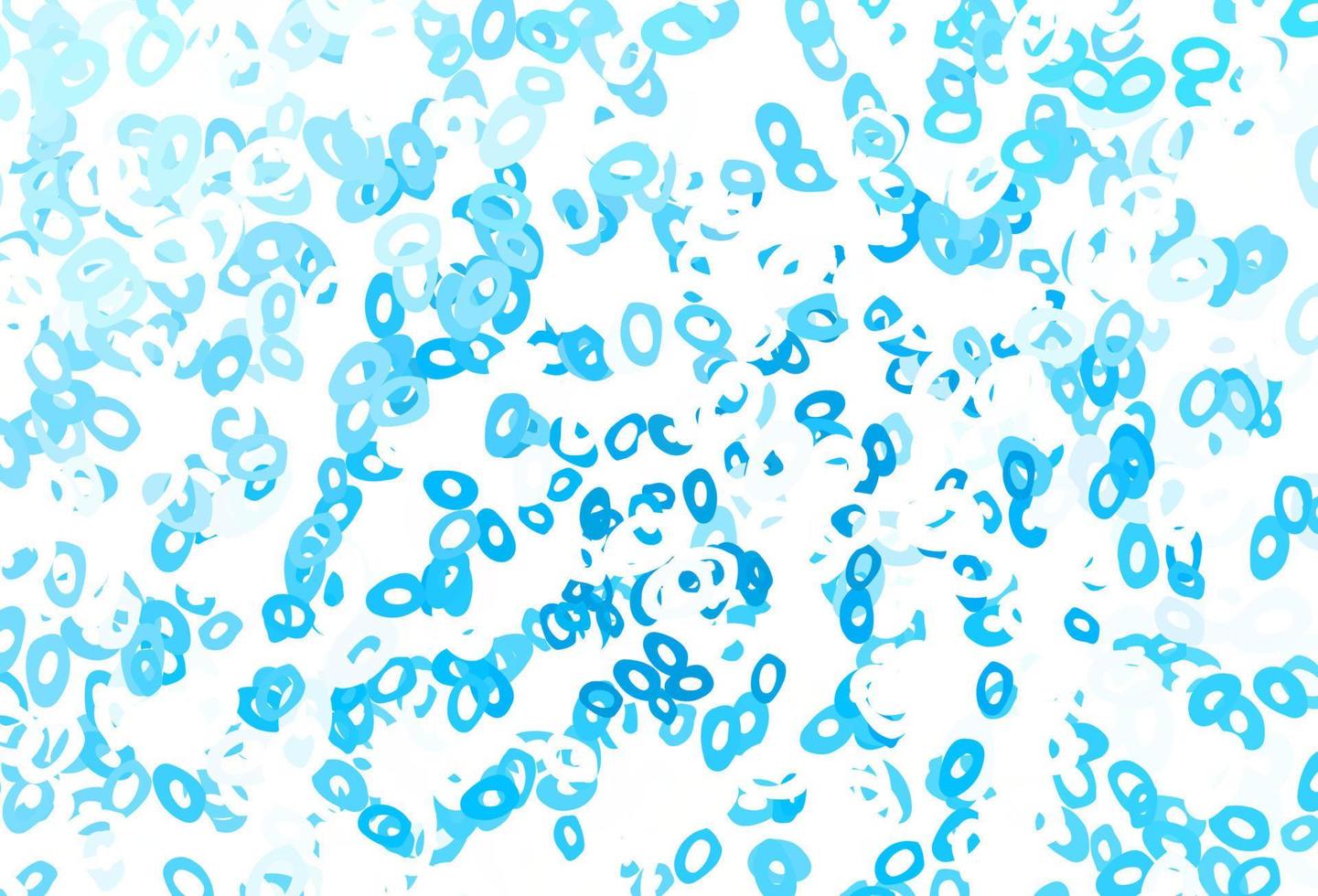 Light Blue, Green vector cover with spots.