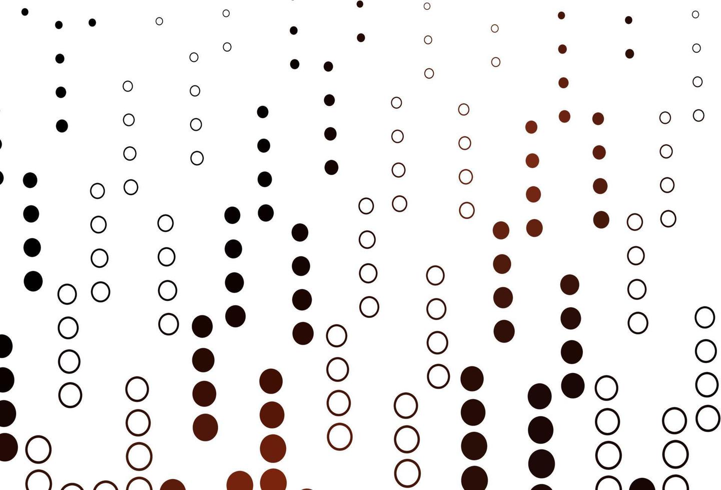 Light Red vector texture with disks.