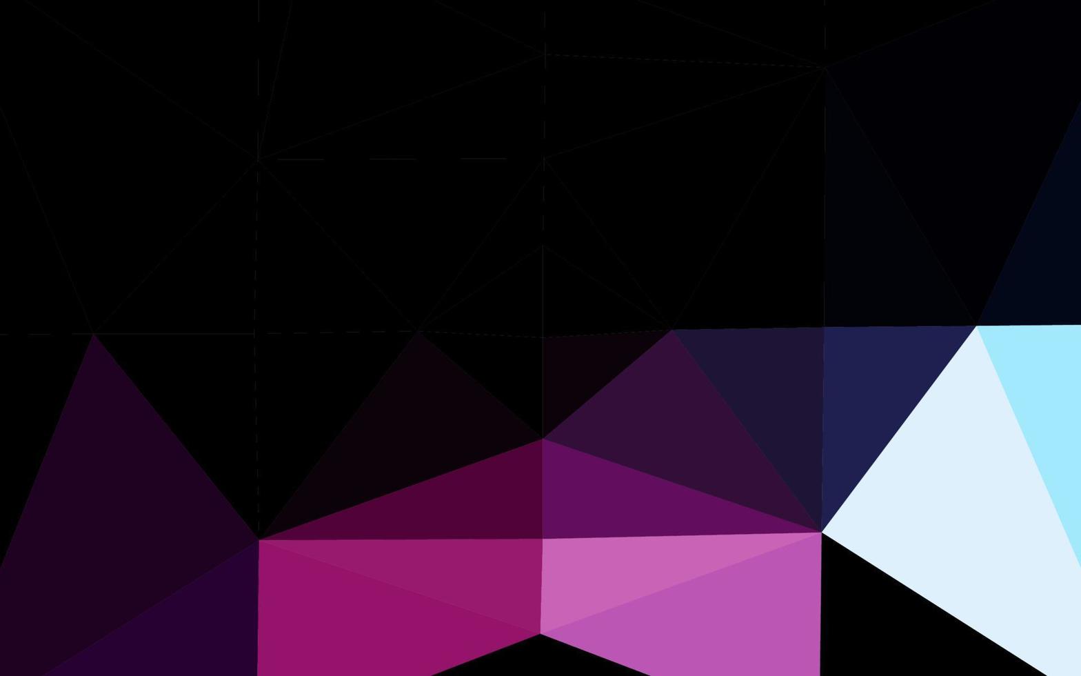 Light Blue, Red vector blurry triangle pattern.