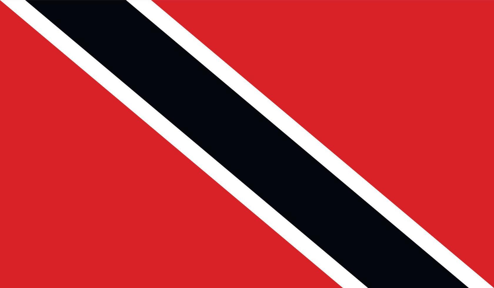 Trinidad and Tobago flag image vector