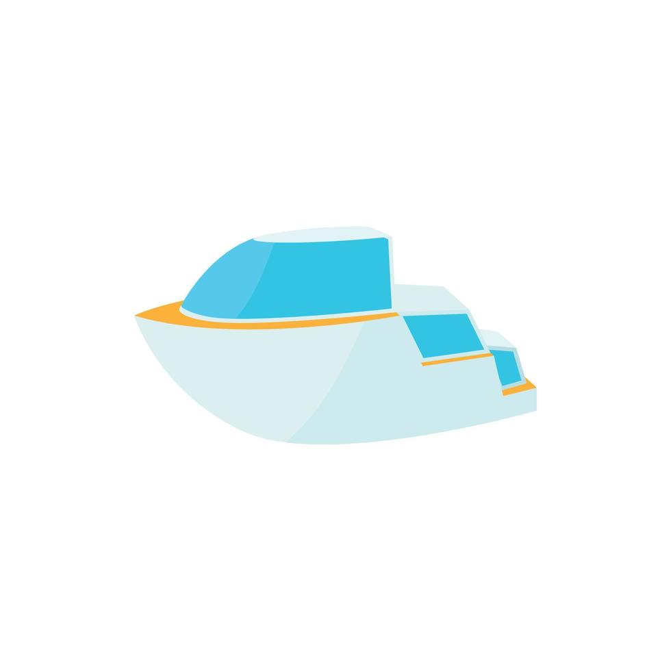 Boat icon, cartoon style vector