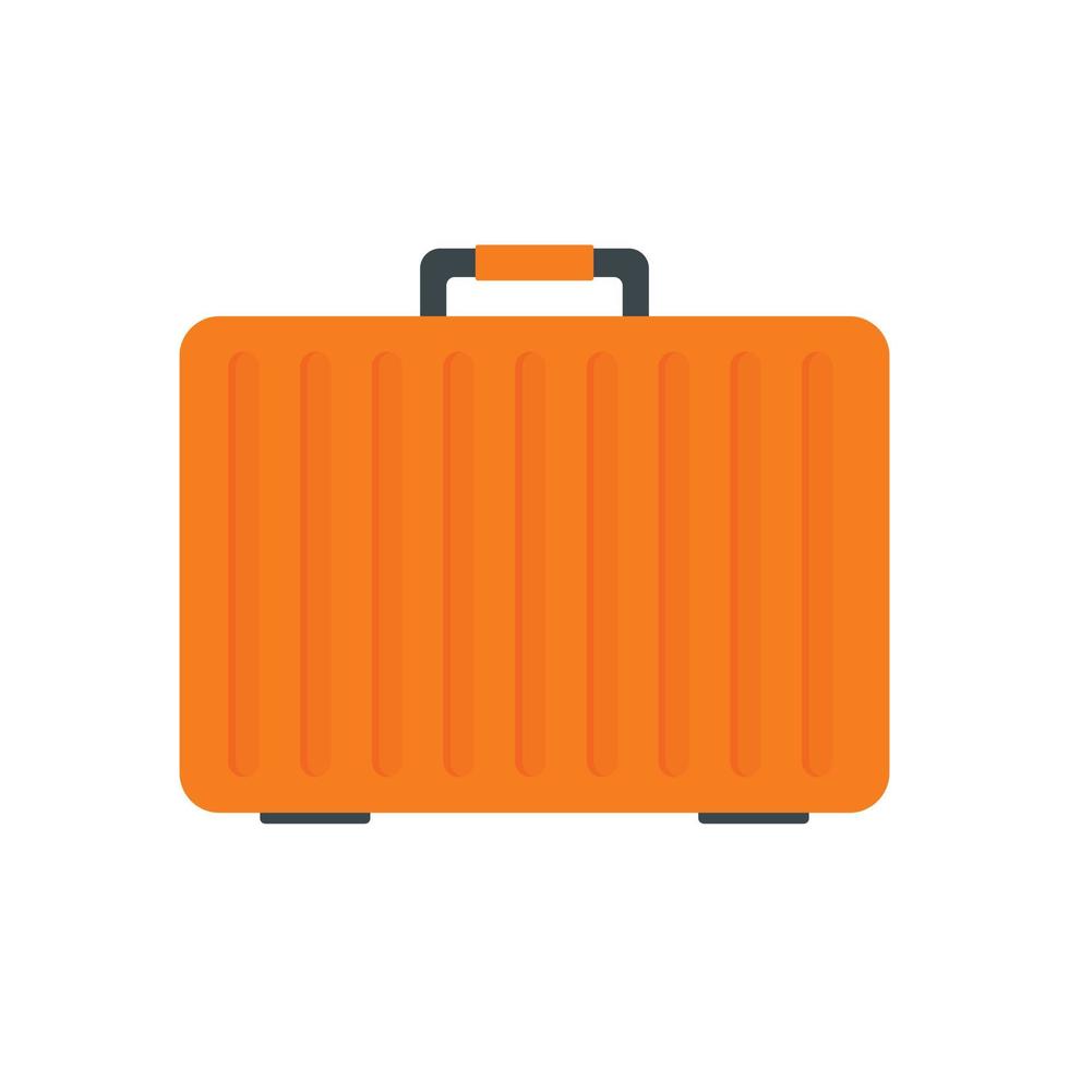 Climb case icon, flat style vector