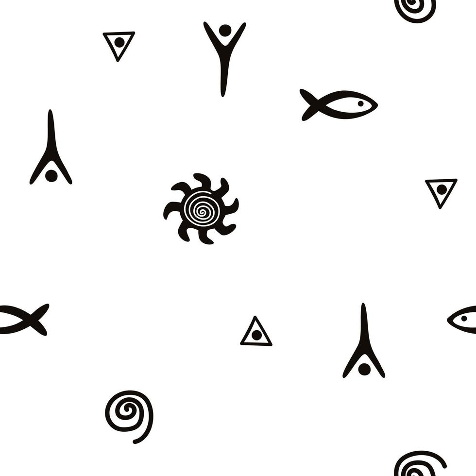 african ornament pattern vector