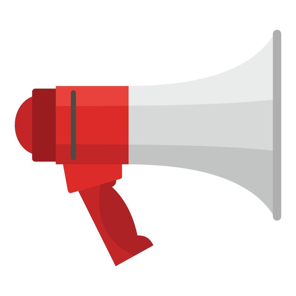 Speaker icon, cartoon style vector
