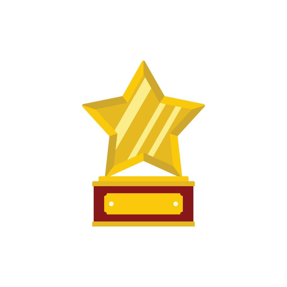 premio estrella icono vector plano