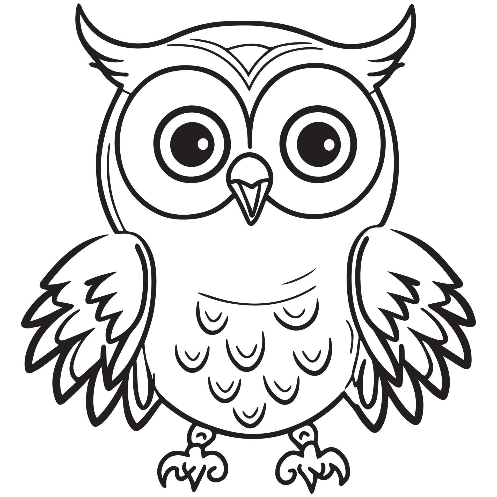 owl-outline-vector-illustration-coloring-book-for-children-cartoon