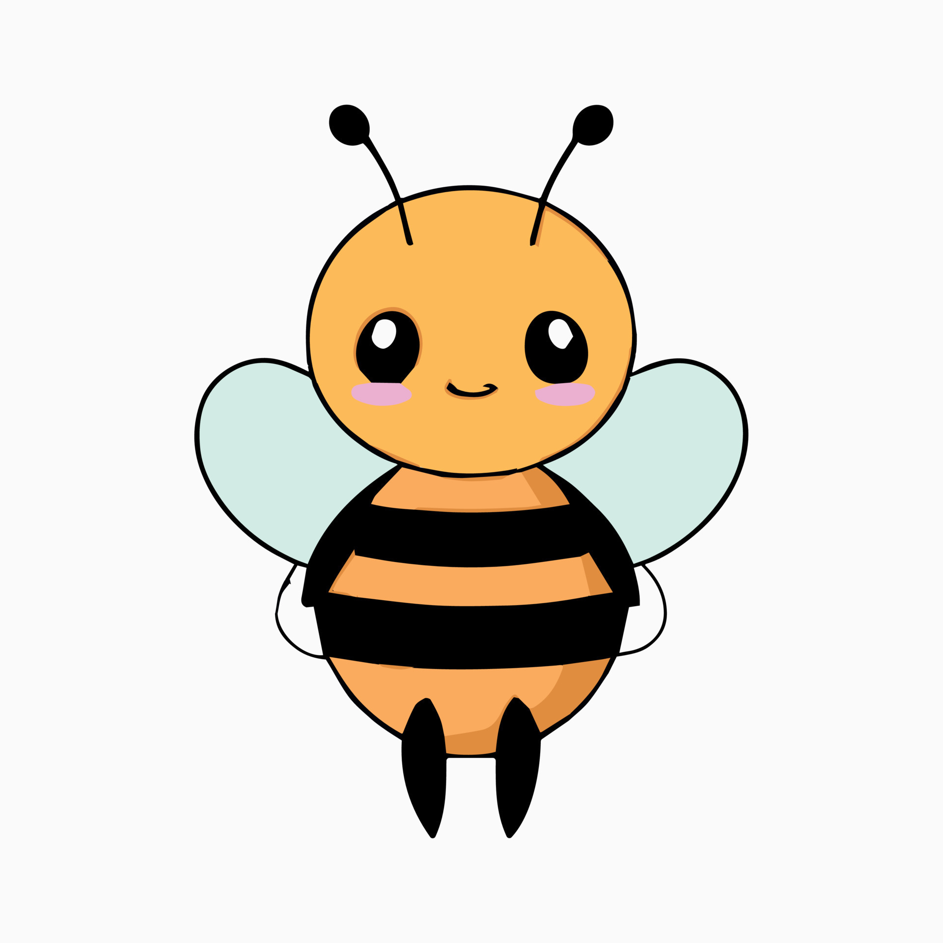 Draw a honey bee | easy to draw cute honey bee || relaxing drawing || for  kids || step by step | By Art by Vidhi | Facebook