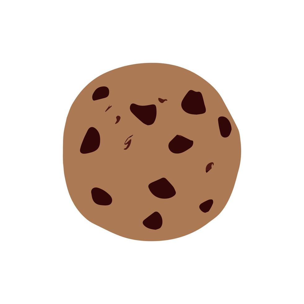 ilustración vectorial de galletas aisladas. vector