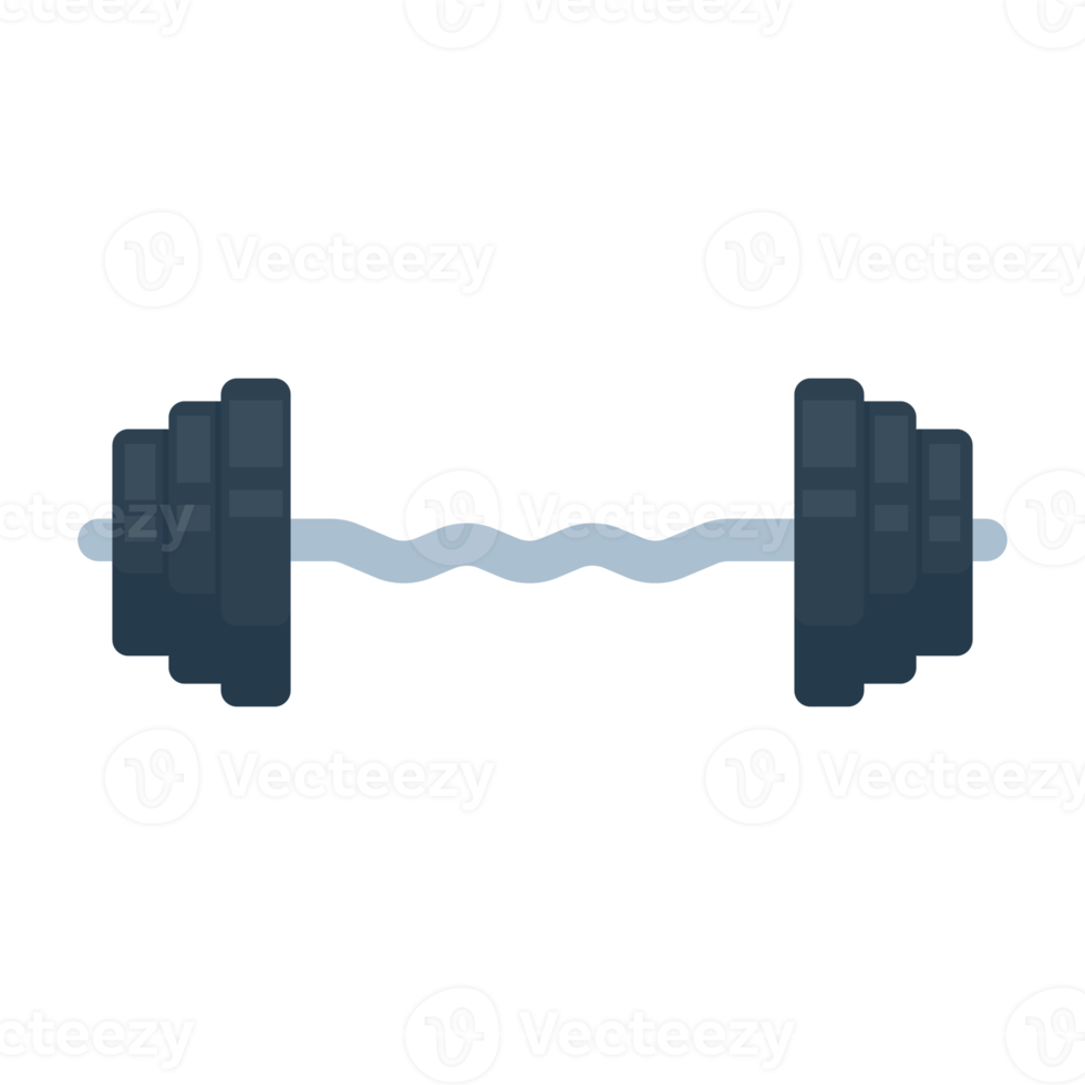 Fitness dumbbells made of steel with weights for lifting exercises to build muscle. png