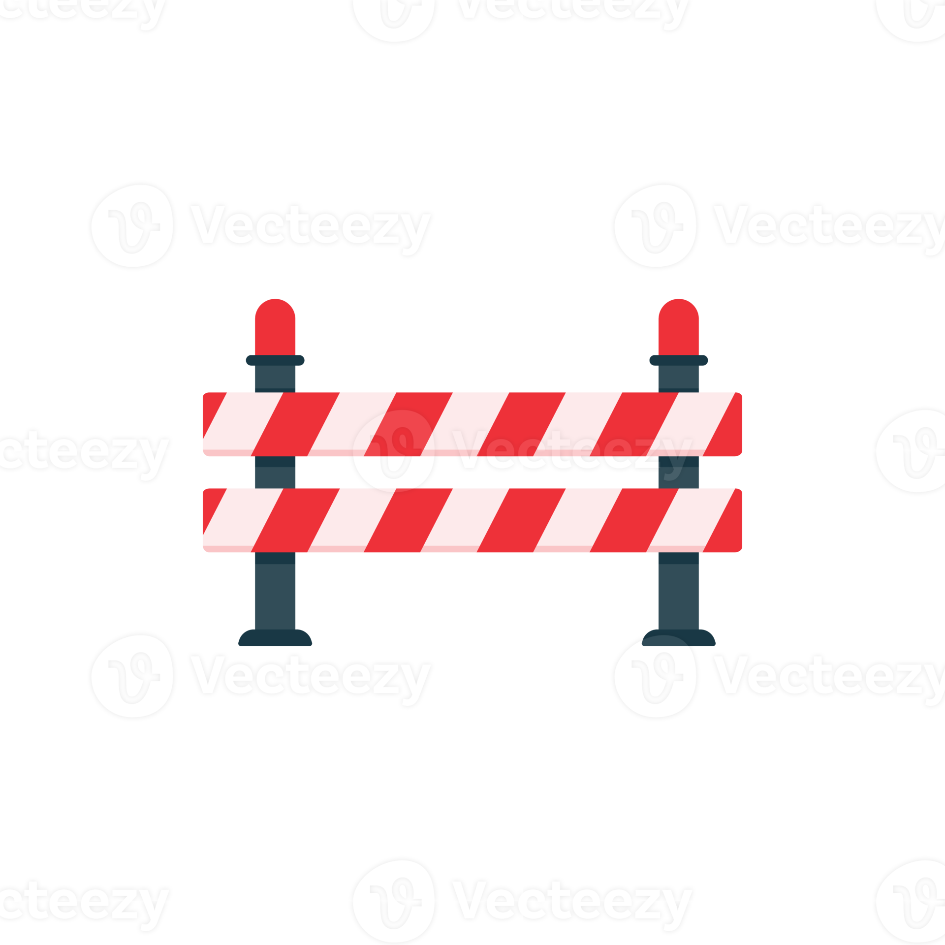 Safety barriers, road repair lines, construction warning signs 14488384 PNG