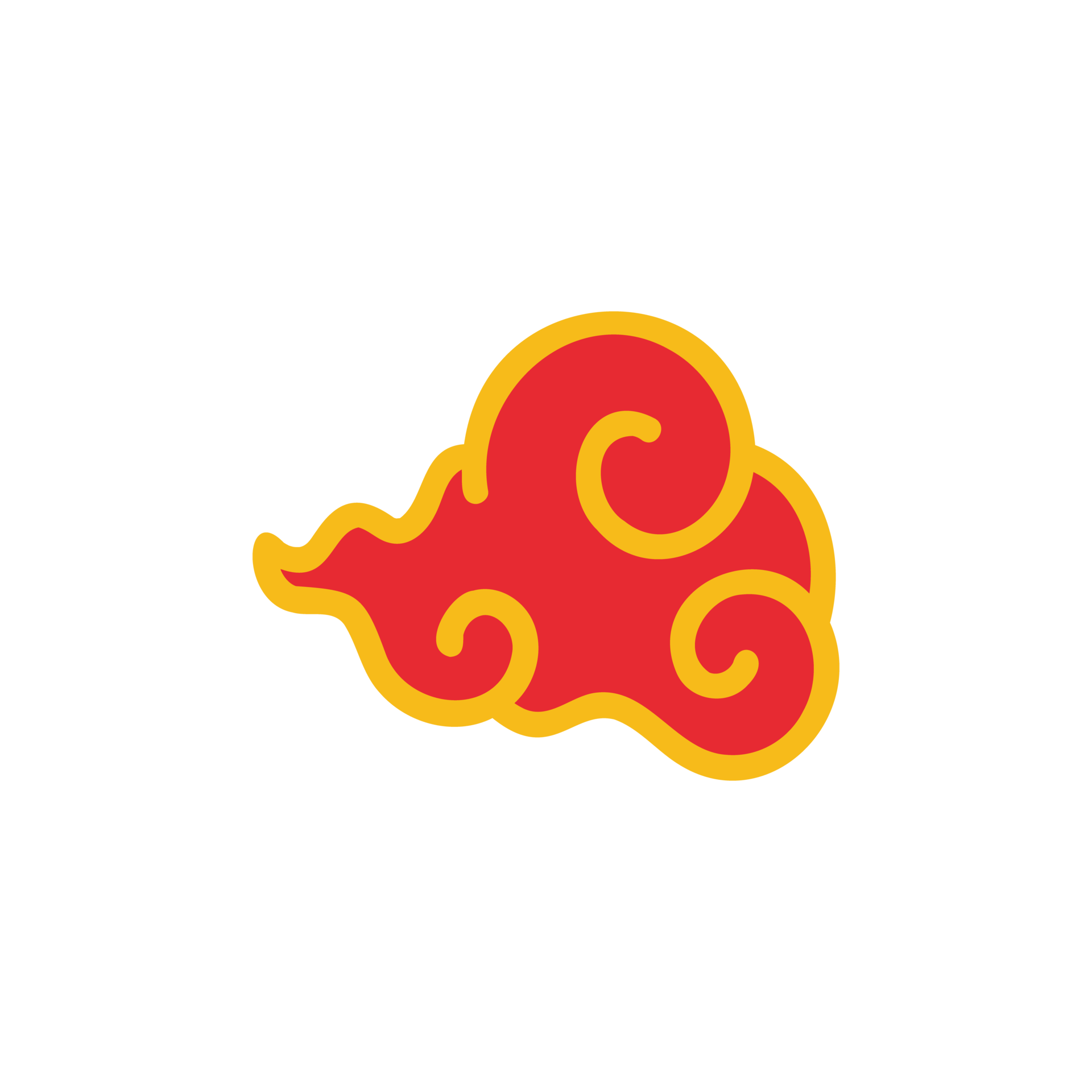 elemento de nuvem vermelha chinesa para decorar o ano novo chinês 14616985  PNG