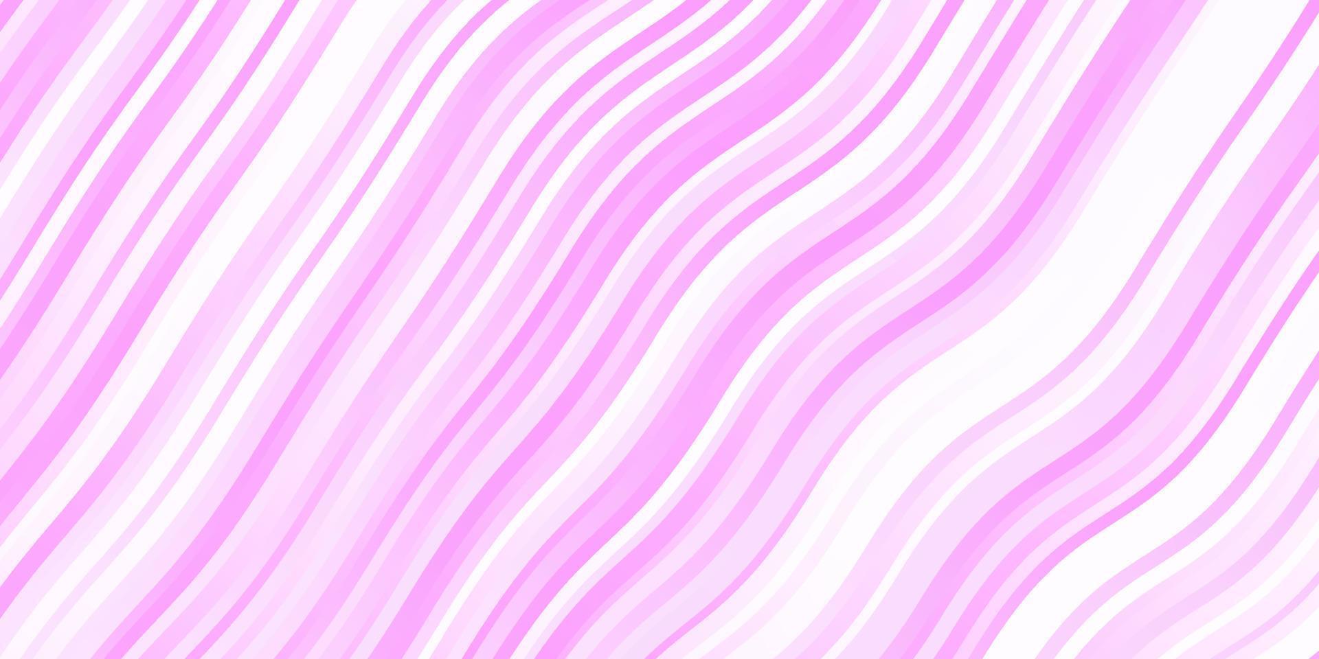 patrón de vector rosa claro con líneas.