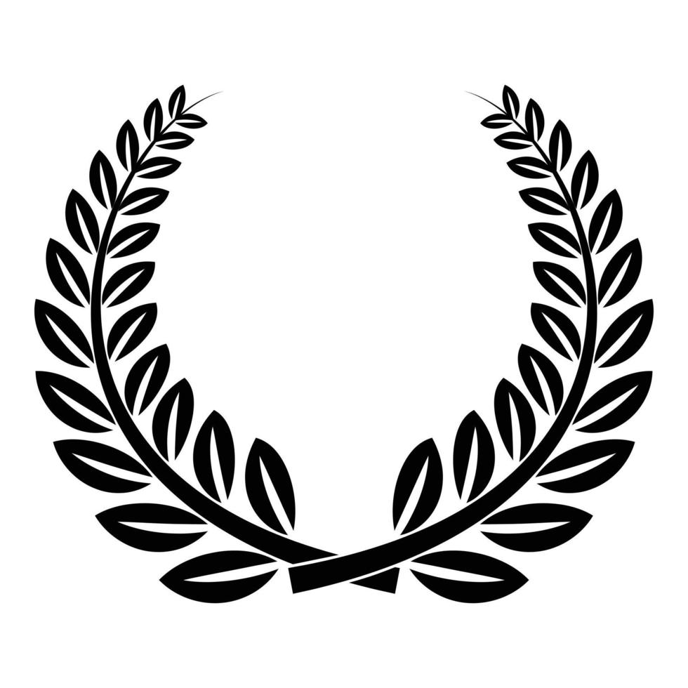Trophy icon, simple style vector