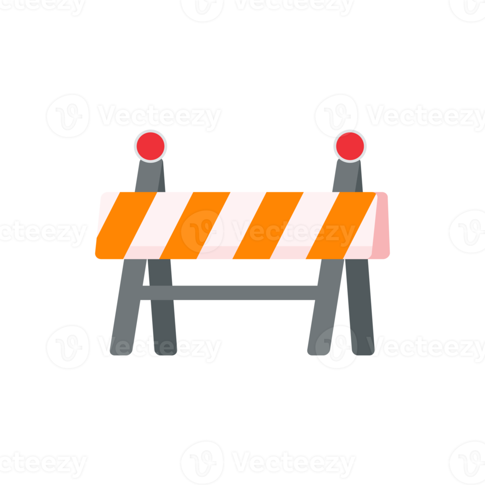 barrières de sécurité, lignes de réparation de routes, panneaux d'avertissement de construction png