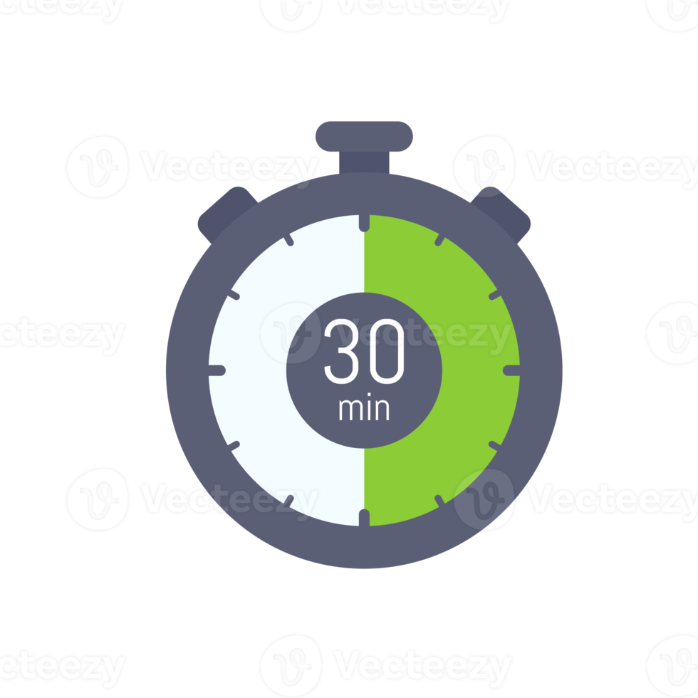 Stopwatch to set reminder time for product promotion schedule. png