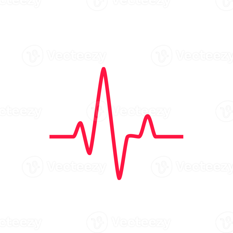 Heartbeat graph Concept of helping patients and exercising for health. png