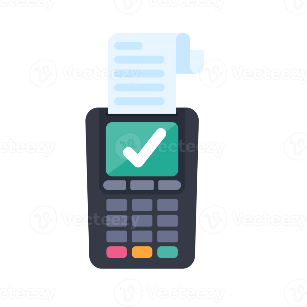 Credit card swipe machine Spending money on credit card purchases instead of cash. png