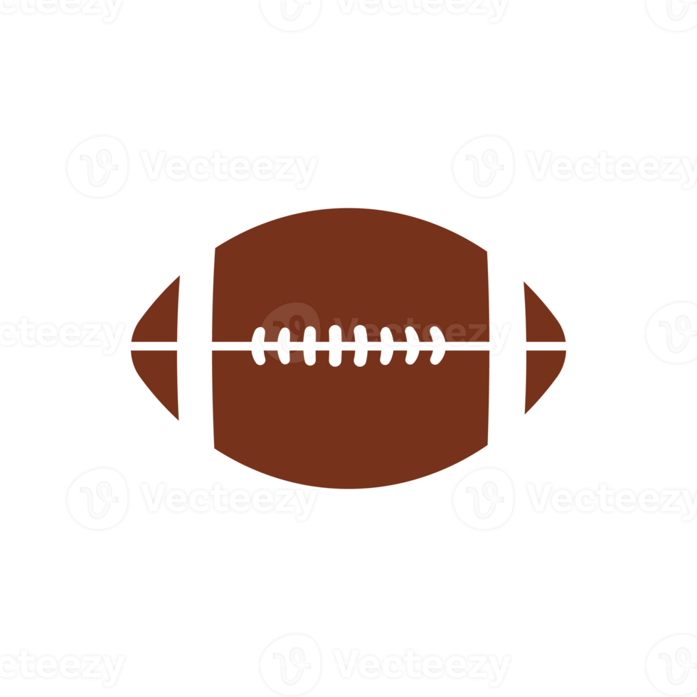 pattern design oval ball in sports american football popular sport competition to find winner png