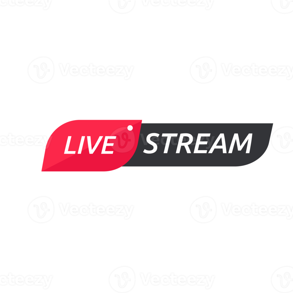 live streaming symbolenset online uitzendpictogram het concept van live streaming voor verkoop op sociale media. png