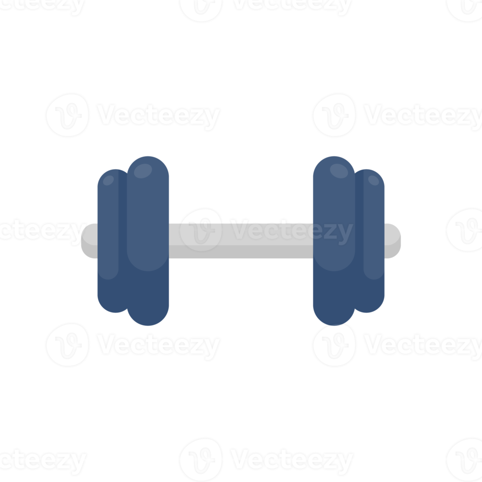 Fitness dumbbells made of steel with weights for lifting exercises to build muscle. png