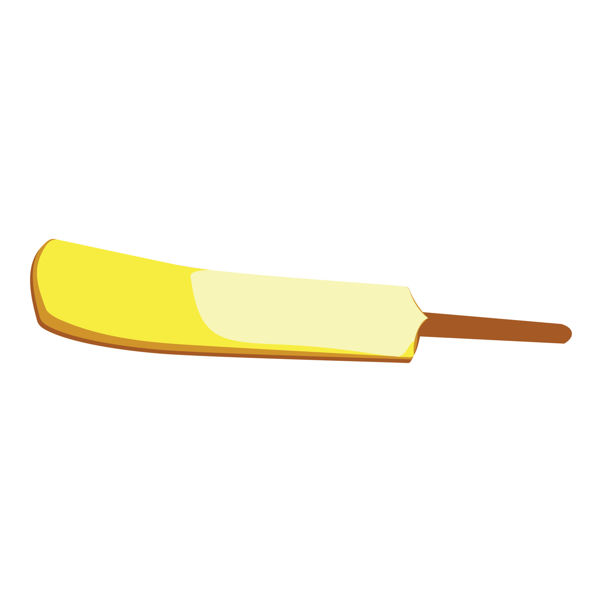 Cricket gold bat icon, cartoon style 14491482 Vector Art at Vecteezy