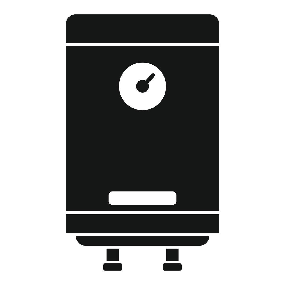 Boiler icon, simple style vector