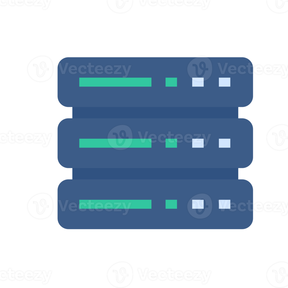 Data center servers. Connecting to big data on the cloud. large amount of data storage png